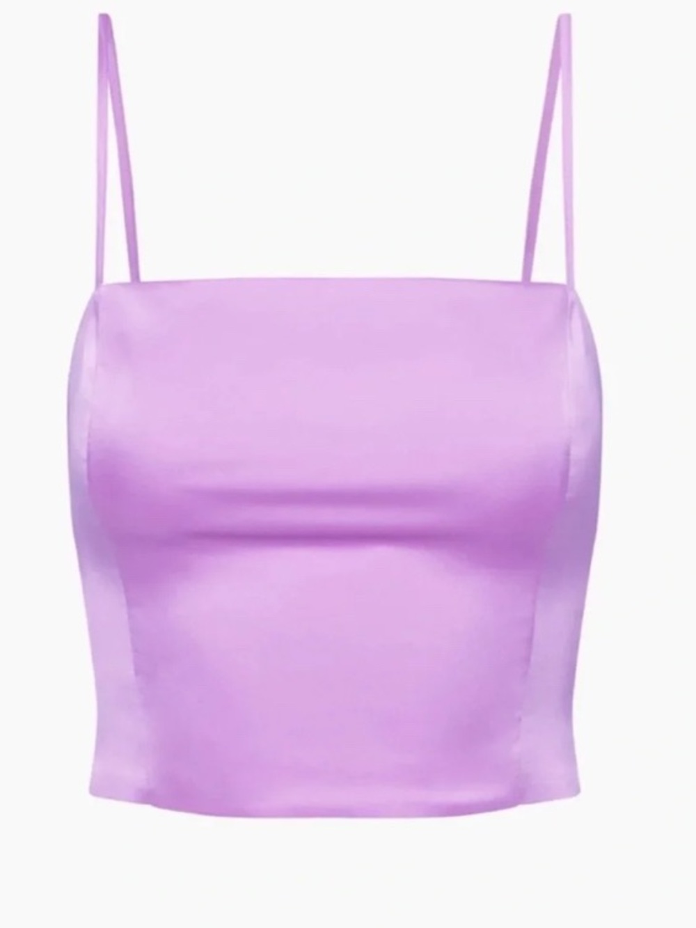 Sunday Best Shimmer Camisole in Lilac